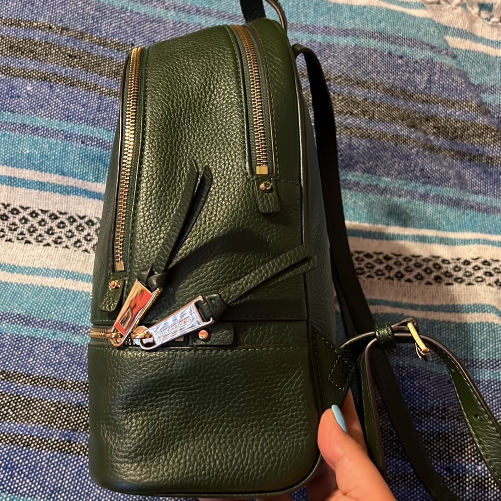 Michael Kors Medium Color-Block Logo Backpack - Picture 3 of 6